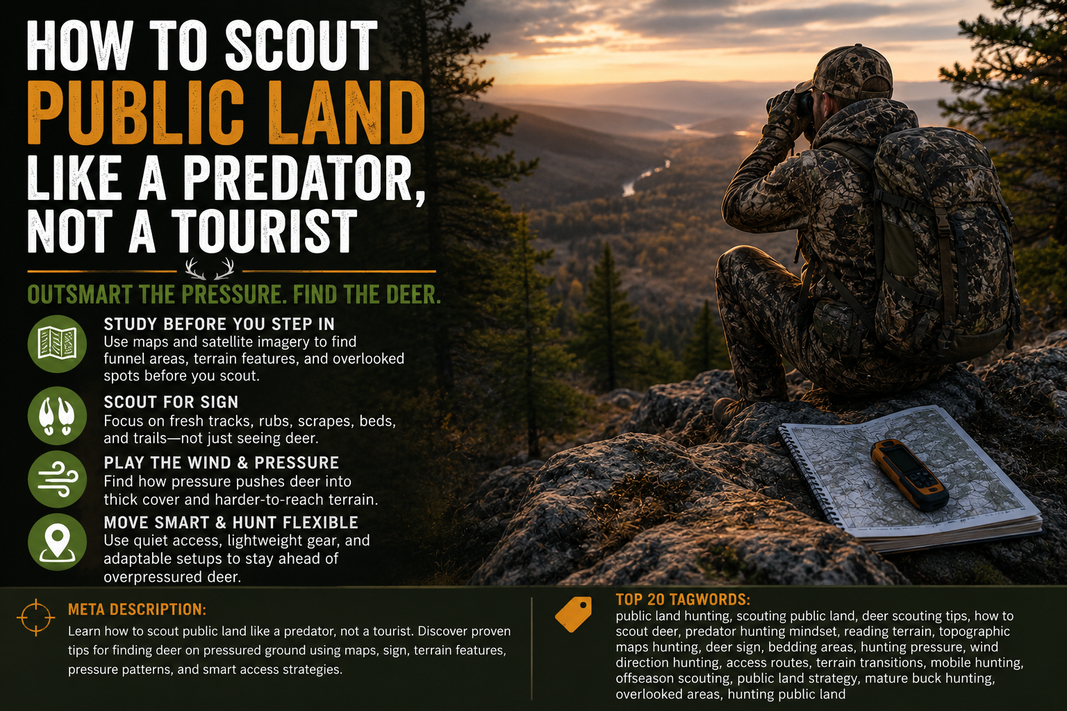 How to Scout Public Land Like a Predator, Not a Tourist